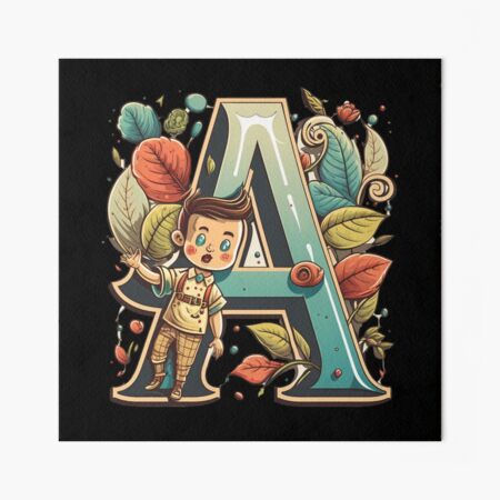 Alphabet Lore A Z Art Board Print for Sale by elnodi academy