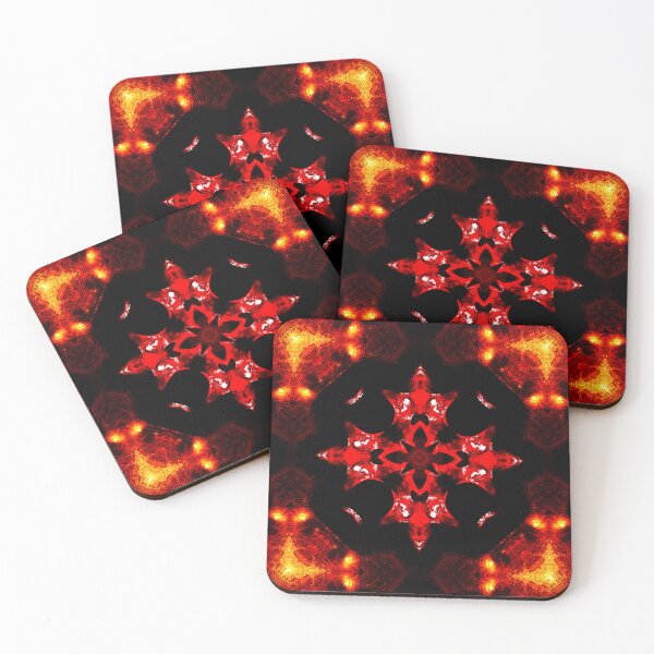 Item preview, Ominous Red Kaleidoscope pattern (Seamless) 22 designed and sold by Swabcraft.