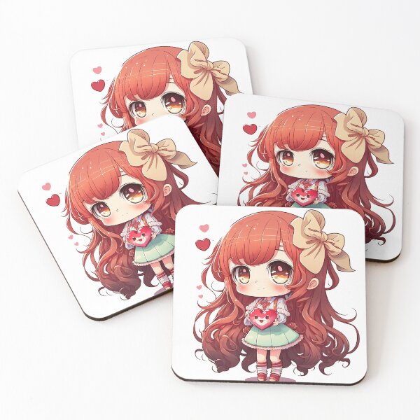 Item preview, Valentine's Day Gifts, Love Gifts, Be Mine, Be my Valentine, Valentine Chibi, Valentine for Teens designed and sold by happiness1000.