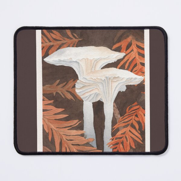 Item preview, Mushrooms in fall foliage cottage core autumn mushroom fungi designed and sold by Siren-Queen.