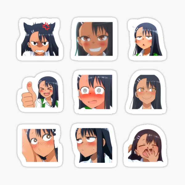 Don't Toy With Me, Miss Nagatoro anime Season 2 Sticker for Sale by  OtakuHQmerch