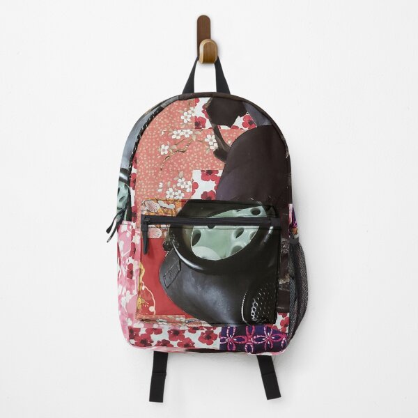 Item preview, Deep Breaths Maximalist Gas Mask Collage designed and sold by ThePettyDetails.