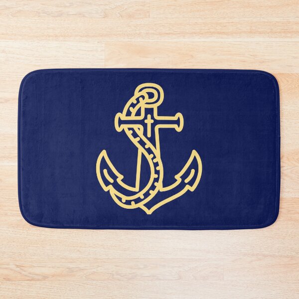 Item preview, Anchor with Cross Nautical Symbol Marine Boating Seafaring Style designed and sold by Pirate Foto.