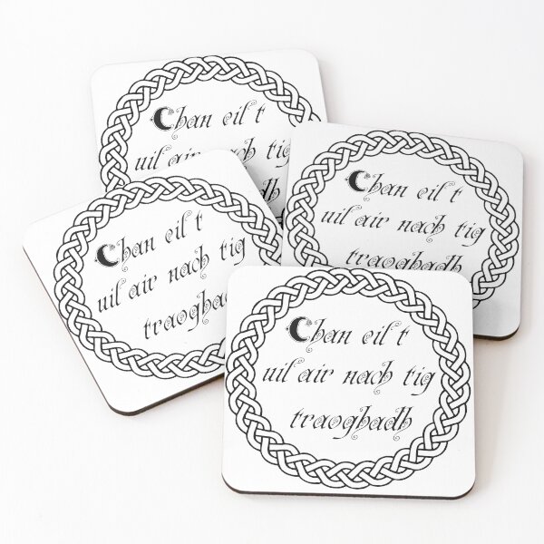 Item preview, Scottish Gaelic Phrase - There isn't a flood which will not subside designed and sold by KyttsyKrafts.