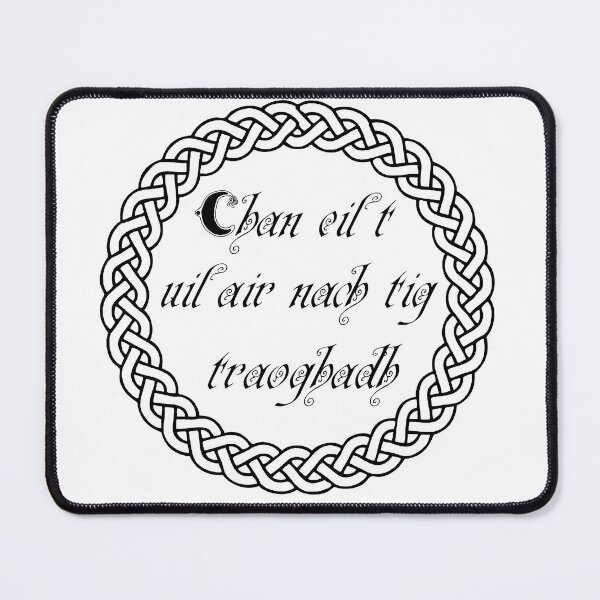 Item preview, Scottish Gaelic Phrase - There isn't a flood which will not subside designed and sold by KyttsyKrafts.