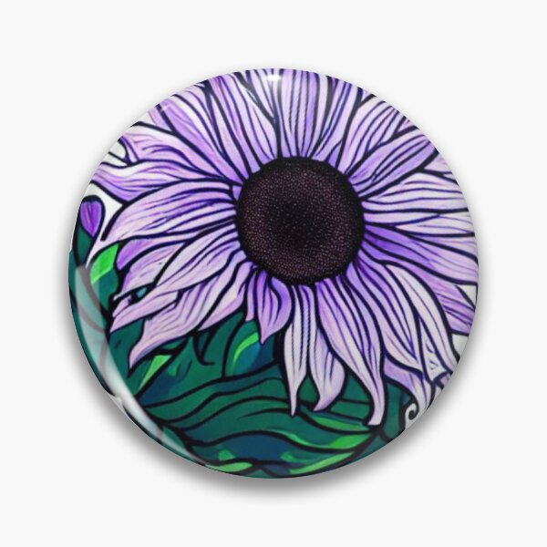 Item preview, Purple Sunflower Bud 01 designed and sold by CheeseBlueprint.