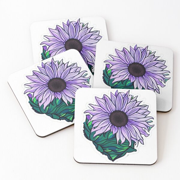 Item preview, Purple Sunflower Bud 01 designed and sold by CheeseBlueprint.