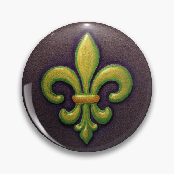 Item preview, Painted Fleur de Lis 4 designed and sold by rhodyownsthis.