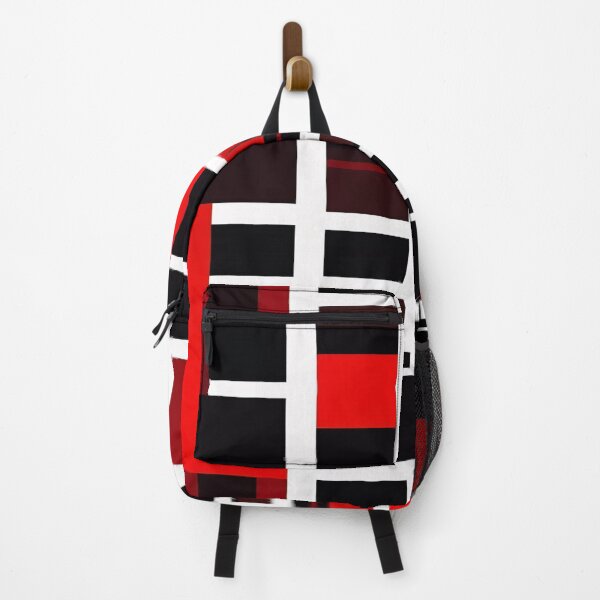 Item preview, Red and Black Abstract Plaid designed and sold by calibrit.