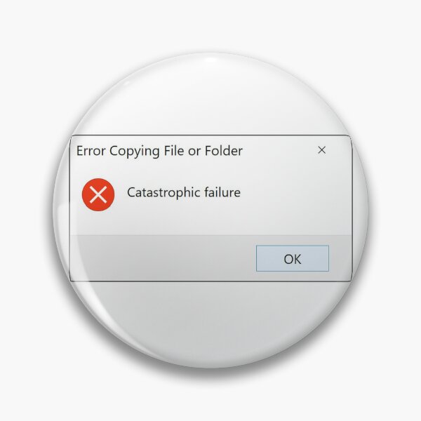 Item preview, computer message (catastrophic failure) designed and sold by mystudiocreate.
