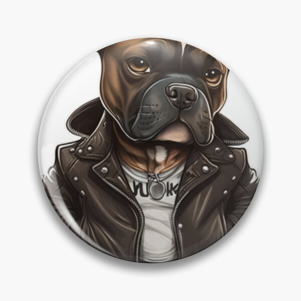 Item preview, Patch the Staffy designed and sold by Ana Molly.
