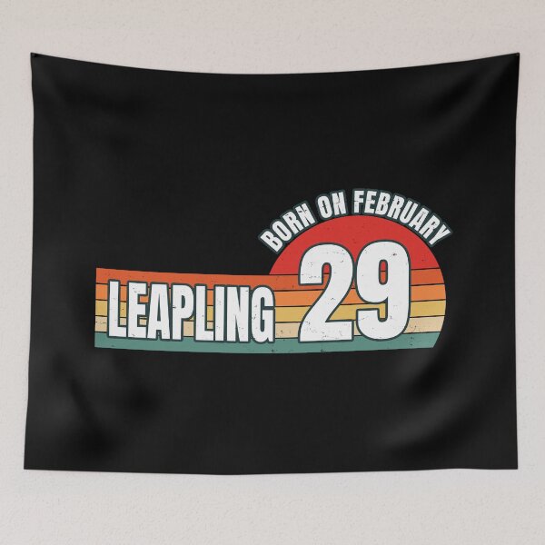 Item preview, Leap Year February 29th Leapling Birthday Vintage Sunset designed and sold by uFit.