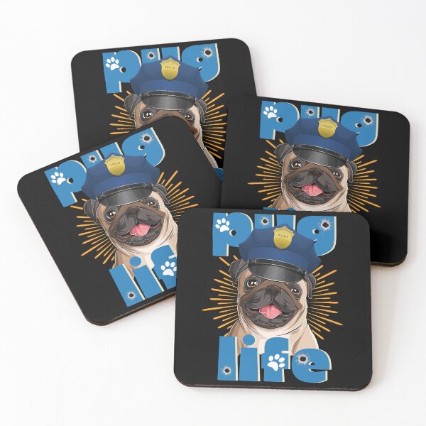 Item preview, Pug Life Funny Pug Dog Lovers Gift designed and sold by NNDraw.