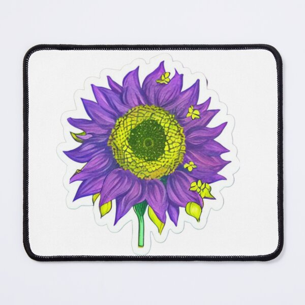 Item preview, Purple Sunflower Bud 02 designed and sold by CheeseBlueprint.