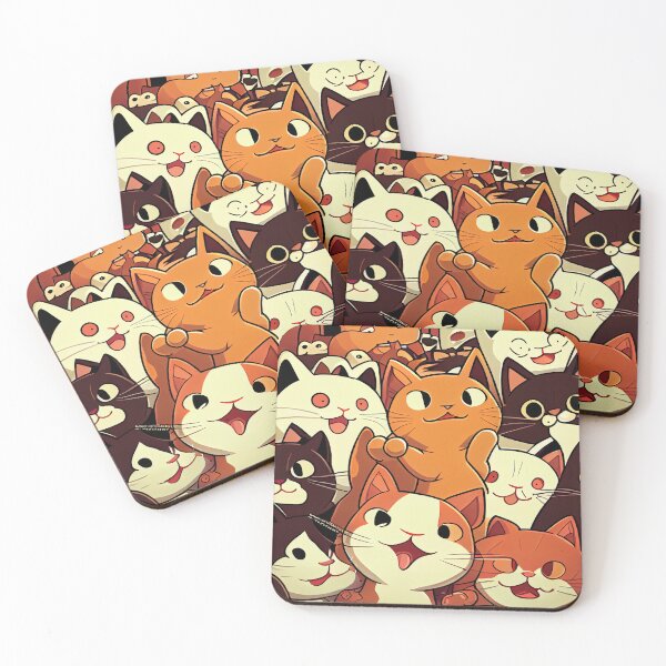 Item preview, Kitties! designed and sold by UbeeU-Pixels.