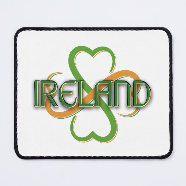 Item preview, Green and Orange Irish Pride Logo - Ireland Clover designed and sold by Chantockey.