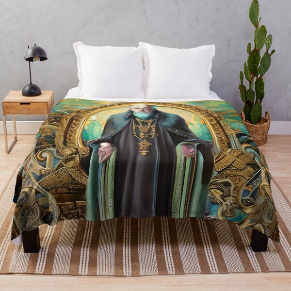 Item preview, Aleister Crowley The Great Beast of Thelema painted in a Surrealist and Impressionist style designed and sold by Ataraxia  Apparel.