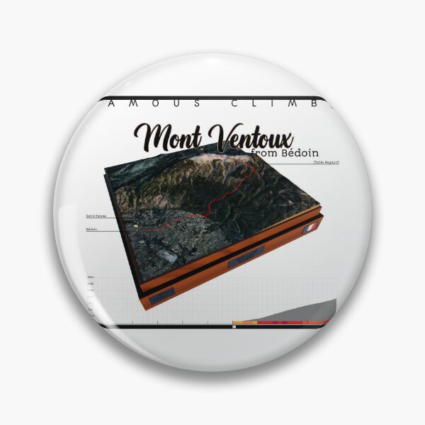 Item preview, FAMOUS CLIMBS - Mont Ventoux - from Bédoin designed and sold by André Cremers.