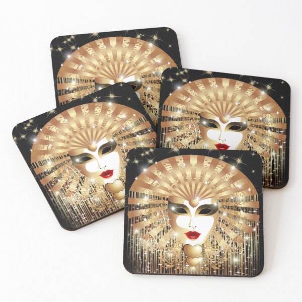 Item preview, Golden Mask Venice Carnival designed and sold by BluedarkArt.