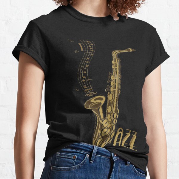 Regalo de la música Jazz para Jazz Lover Epic Sax Camiseta clásica
