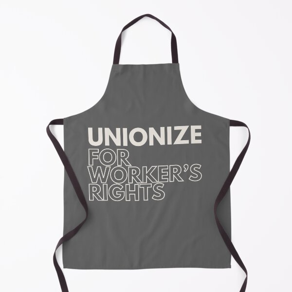 Item preview, unionize for workers rights_basic font 1_white text designed and sold by quinnhopp.