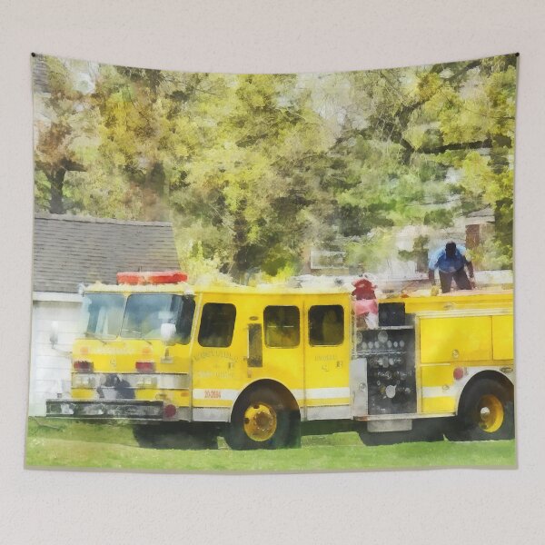 Item preview, Back at the Firehouse designed and sold by Susan Savad.