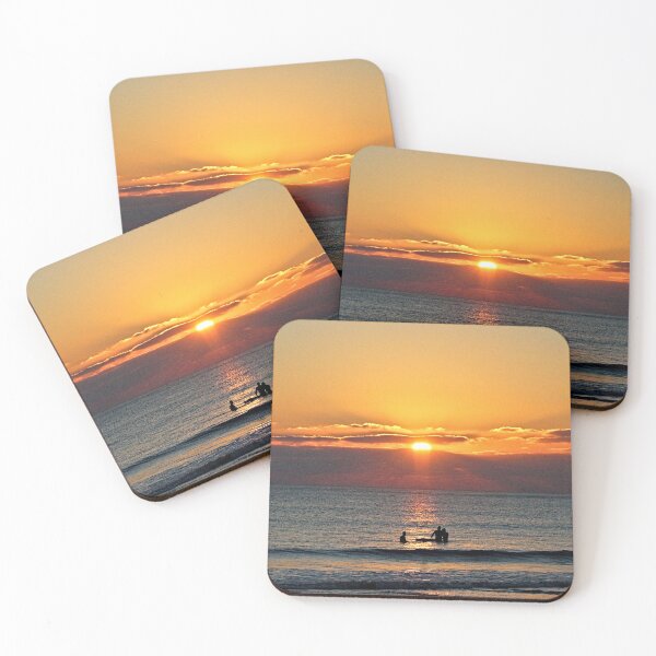Item preview, Surfers Sunset Sunrise Sea Scenic Seascape designed and sold by Anna Lemos.