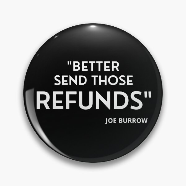 Item preview, Better send those refunds black&white designed and sold by Tooshe.