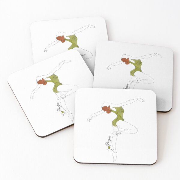 Item preview, I love Physie, Line art pastel green designed and sold by SquirrelNat.