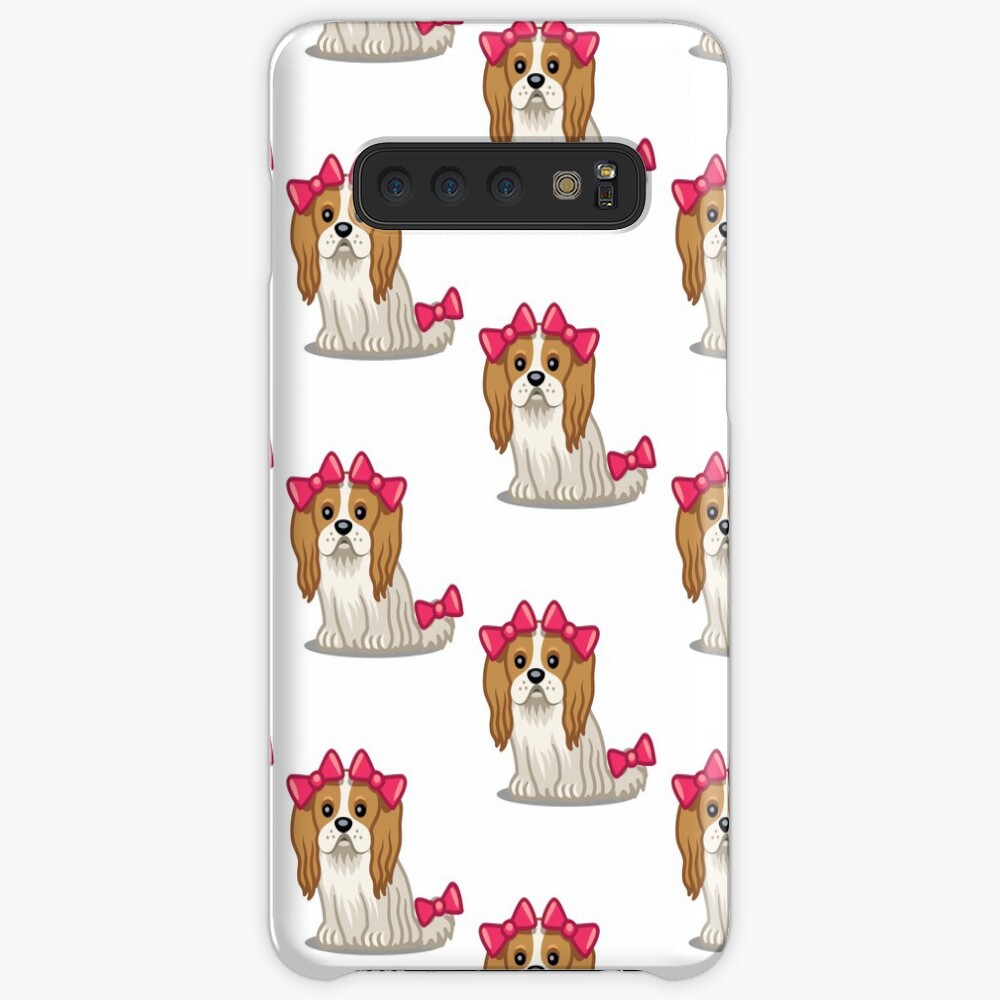 King Charles Cavalier Spaniel tshirt - Dog Gifts for Cavalier and Spaniel Pet Lovers Case & Skin for Samsung Galaxy