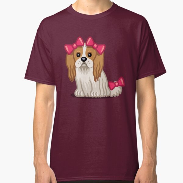 King Charles Cavalier Spaniel tshirt - Dog Gifts for Cavalier and Spaniel Pet Lovers Classic T-Shirt