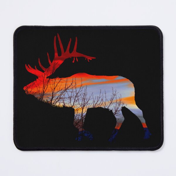 Item preview, Sunset elk  designed and sold by Saltypro.