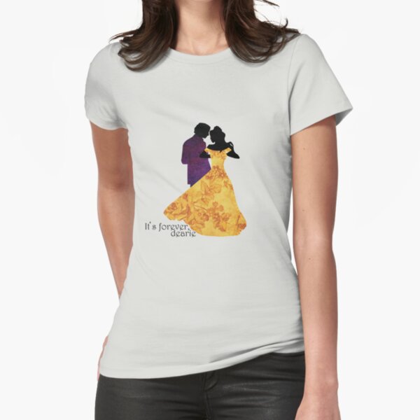 Rumbelle - It's Forever Dearie Fitted T-Shirt