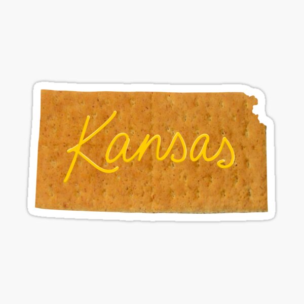 Kansas Graham Cracker Sticker