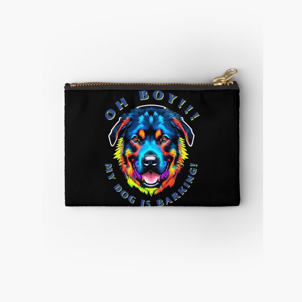 Item preview, Oh Boy My Dog Is Barking Colorful Rottie designed and sold by kubix81.