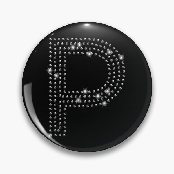 Item preview, P studded letter designed and sold by Kamiri.