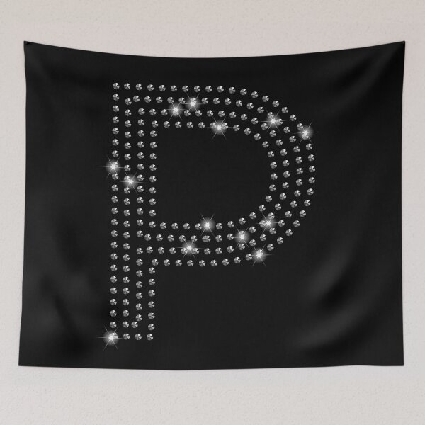 Item preview, P studded letter designed and sold by Kamiri.