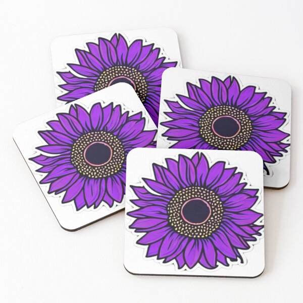 Item preview, Purple Sunflower Bud 03 designed and sold by CheeseBlueprint.