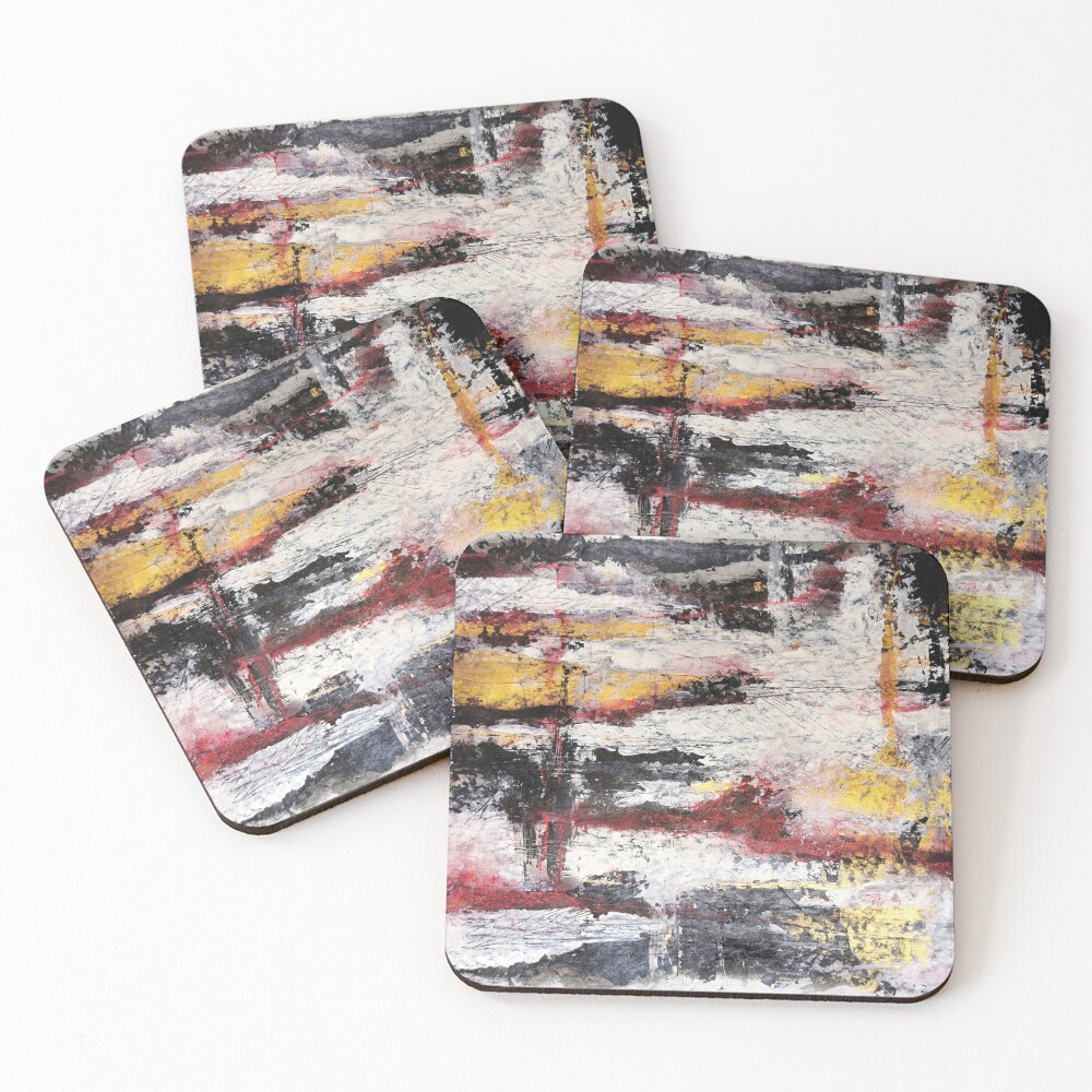 Item preview, Coasters (Set of 4) designed and sold by RominArt-Design.