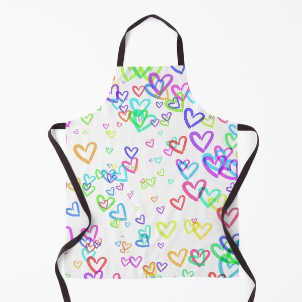 Item preview, Rainbow Hearts designed and sold by FinapplePudding.