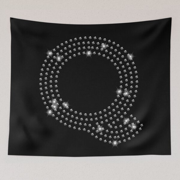 Item preview, Q studded letter designed and sold by Kamiri.