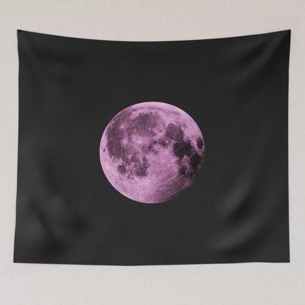 Item preview, Purple pink full moon designed and sold by pinkyfish1010.
