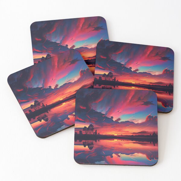 Item preview, Colourful Sunset Sky- lovely  designed and sold by GloriousArtSKD.