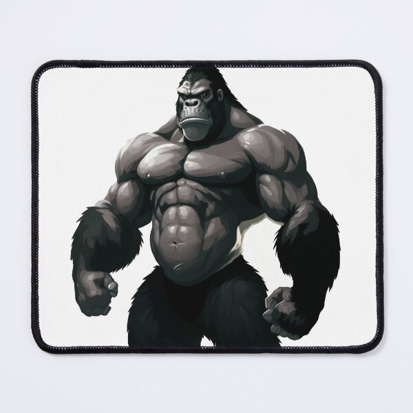 Item preview, Mountain Gorilla Ripped Strong Gorilla Silverback designed and sold by Brockinator.