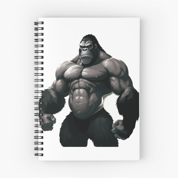 Item preview, Mountain Gorilla Ripped Strong Gorilla Silverback  designed and sold by Brockinator.