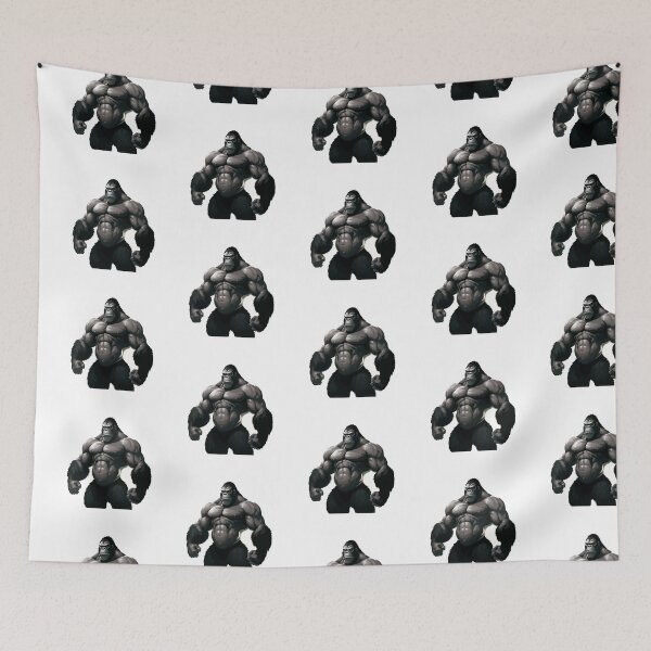 Item preview, Mountain Gorilla Ripped Strong Gorilla Silverback  designed and sold by Brockinator.