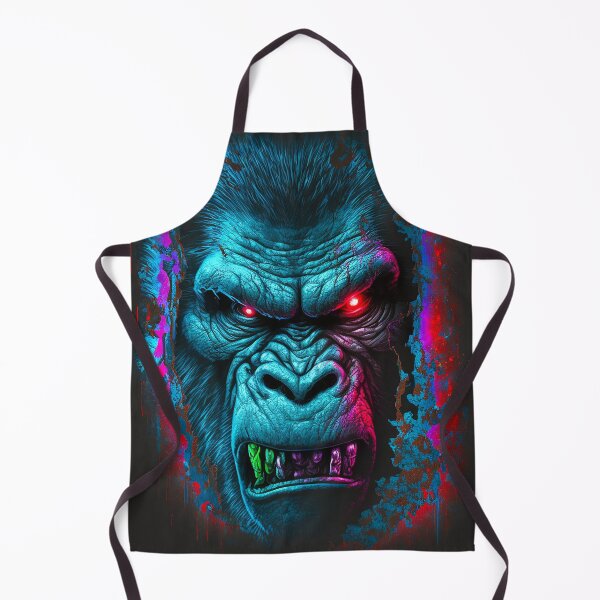 Item preview, The Cool & Evil Jungle Gorilla designed and sold by MyFavorTee.