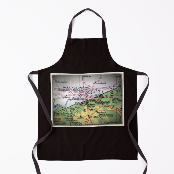 Item preview, Old South Warrington villages map designed and sold by Local gifts from HotpixUK .