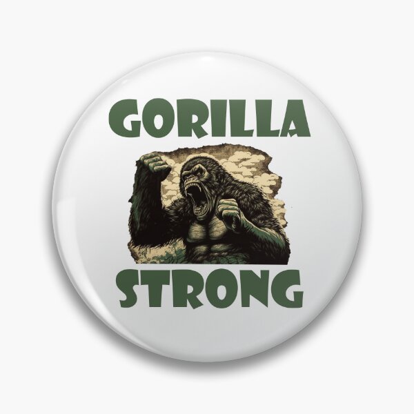 Item preview, Mountain Gorilla Strong Comic book gorilla strength designed and sold by Brockinator.