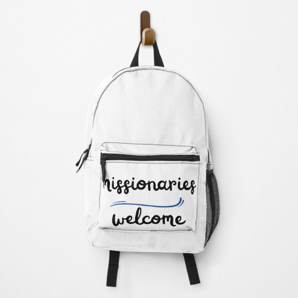 Item preview, Missionaries welcome designed and sold by Nsideoutpumpkin.